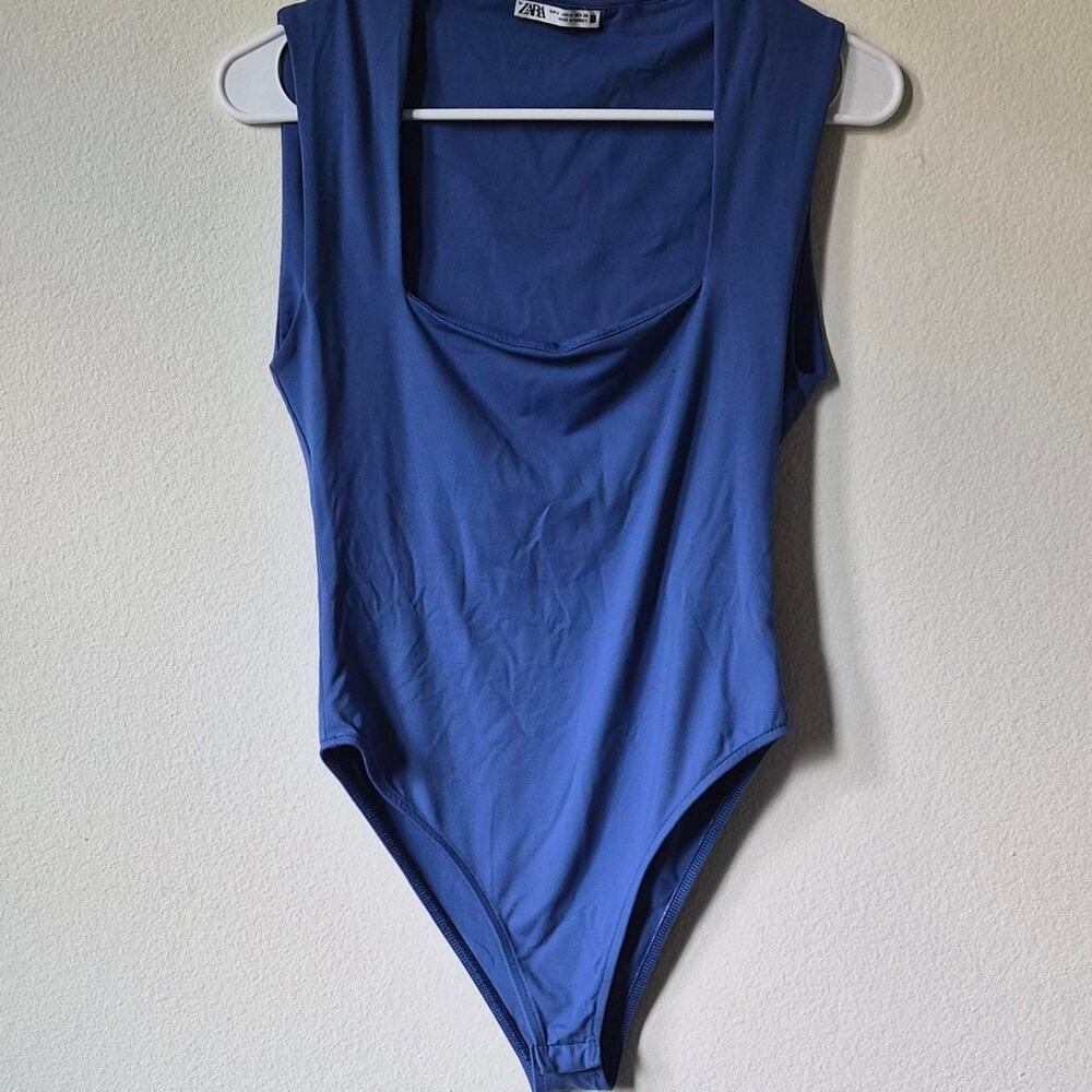Zara royal blue bodysuit